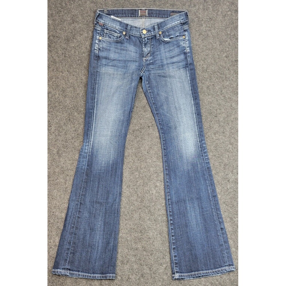 Citizens of Humanity Kelly Womens Jeans 27 Low Rise Boot Cut Casual Embroidery